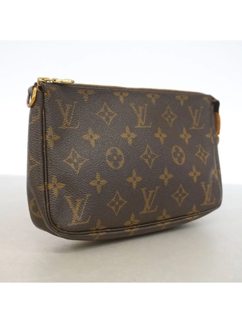 Louis Vuitton Pouch Monogram Pochette Accessoires Brown